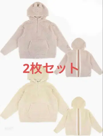 칩과 데일 복슬복슬 후드티