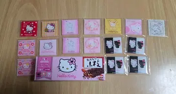 헬로키티 아크릴 스티커 산리오 통째로 베어 문 나뭇가지 산리오 캐릭터즈