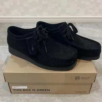 Clarks Wallabee EVO WP 블랙 스웨이드