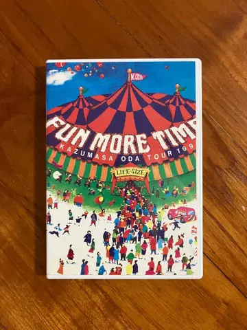 오다 카즈마사 팬클럽 한정판 DVD LIFE-SIZE 1995