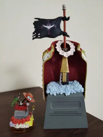 원피스 Cry heart 흰 수염의 묘 수집용 피규어 에이스의 묘