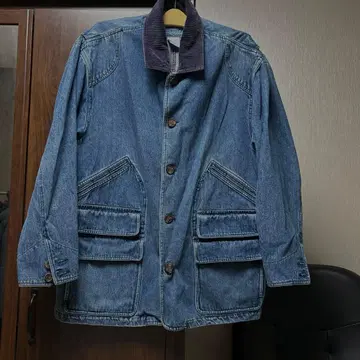 90s NIKOATA DENIM 데님 커버올 사이즈 L