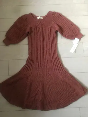 릴리 브라운 니트 원피스 새상품