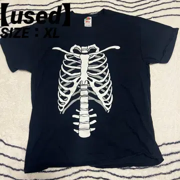 vintage 빈티지 스켈레톤본 T셔츠 뼈