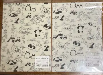 [ 새상품 ] 팬더 x 조수 기가 클리어 파일