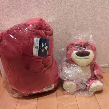 랏소  봉제 인형 체어와 랏소 BIG 봉제 인형 세트