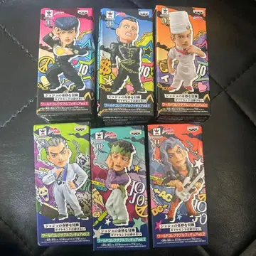 죠죠의 기묘한 모험 4부 월드 컬렉터블 피규어 6세트