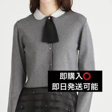 [택 포함 시착만 한 상품] CELFORD 디태처블 총침 가디건 셀포드