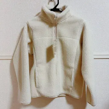 무인양품 아이보리 플리스 자켓 S 사이즈