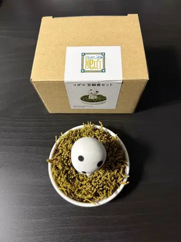 지브리 파크 코다마 이끼 감상 세트