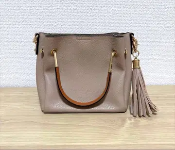 RODE SKO 프티 2way 핸드백 베이지