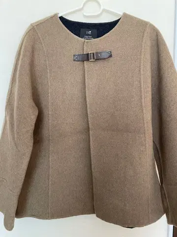 23구 노카라 울 자켓 베이지 40