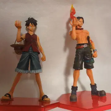 원피스 루피 에이스 피규어 세트