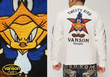 VANSON 티 블랙 화이트 2장 세트