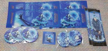 트위스테 이데아 오르트 기숙사복 빅 클리어 카드 금박 캔뱃지 특전