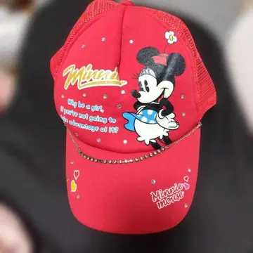 미니 마우스 빨간색 캡 디즈니