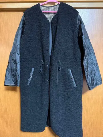 imvely 보아 롱 코트