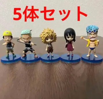 원피스 월드 컬렉션 피규어 5체 세트