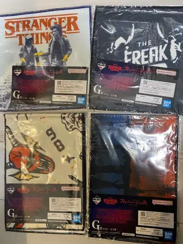 제일복권 스트레인저 싱스 G상 타월 4장 세트