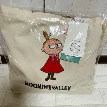무민 자수 토트백 3종 세트 룸웨어 L 사이즈 [새상품]