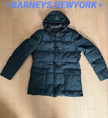 컨디션 최상 BARNEY'S NEW YORK 후드 부착 다운 자켓