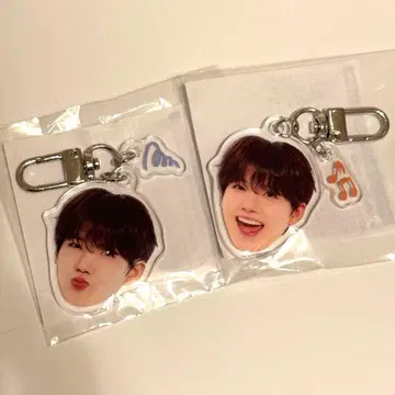 TREASURE 캡슐 토이 희로애락 얼굴 아크릴 키링 규