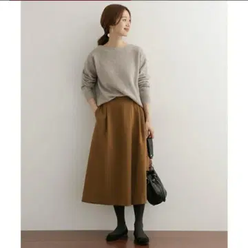 어반 리서치 도어즈 턱 플레어 스커트 URBAN RESEARCH