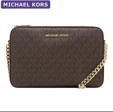 MICHAEL KORS 브라운 숄더백