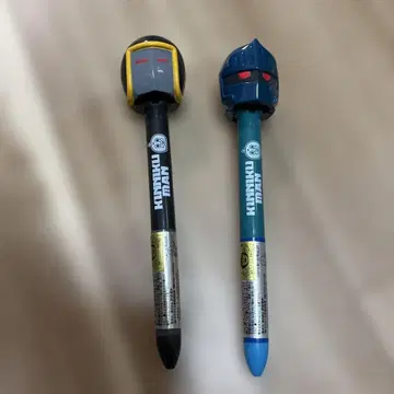 근육맨 피규어 포함 볼펜 로빈 마스크 워즈맨