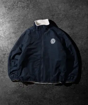 kutir 2way 리버서블 나일론 보아 블루종 L 사이즈