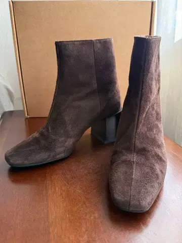 라빠르망 Flattered 스웨이드 부츠 38 상자 수납 가방 있음