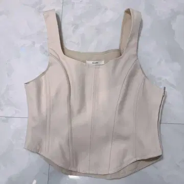 CLANE 베이지 뷔스티에 사이즈 0