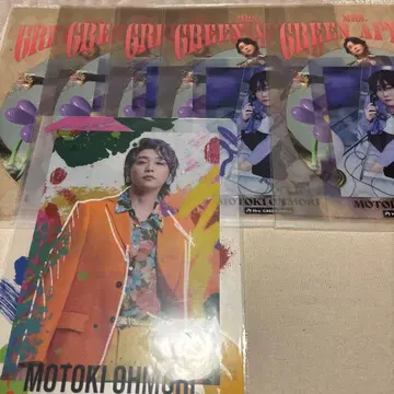 Mrs. GREEN APPLE 미세스 제일복권 클리어 파일 오오모리 세트