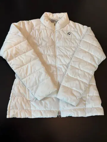 TaylorMade 화이트 다운 자켓 L