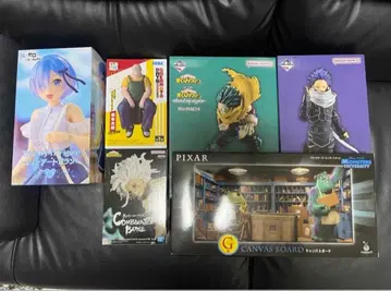 애니메이션 캐릭터 피규어 세트