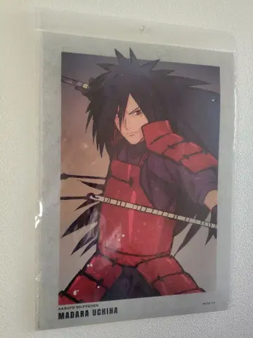 NARUTO 나루토 우치하 마다라 베이스 야드 클리어 포스터