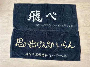 하이큐 카라스노 이나리자키 가로막 타월 시마무라 2장 세트