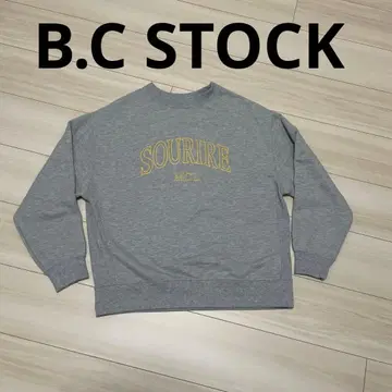 새상품급 베이스스톡 MCL 로고 맨투맨 그레이