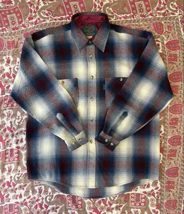 90's Jungle Storm 옴브레 셔츠 L 사이즈