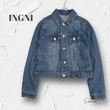 3488 [잉그] 데님 자켓 G 아우터 캐주얼 블루 M