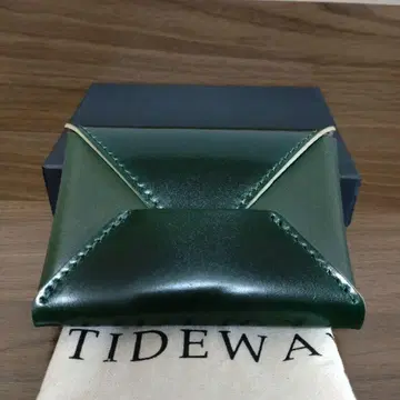 TIDEWAY 카드 케이스 소가죽 남성용 여성용 새상품