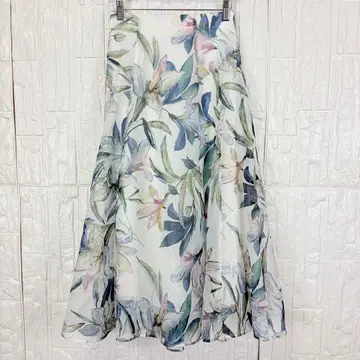 [새상품급] 아푸와이저 리셰 스커트 꽃무늬 1 고급 디자인 [d34]