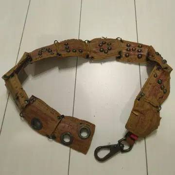 정글 캣 벨트 가죽 패치 레더 스터드 부착