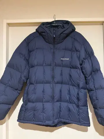 mont-bell 네쥬 다운 후드티 L-R 네이비