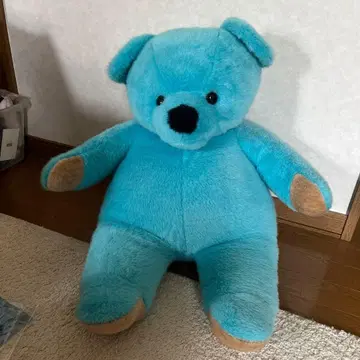 귀여운 큰 스카이블루 곰 봉제 인형 빅 봉제 인형 크리스마스