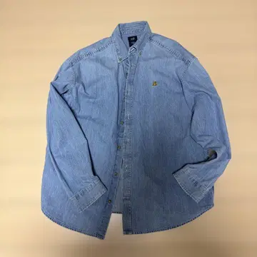 GAP 데님 셔츠 L 사이즈 라이트 블루