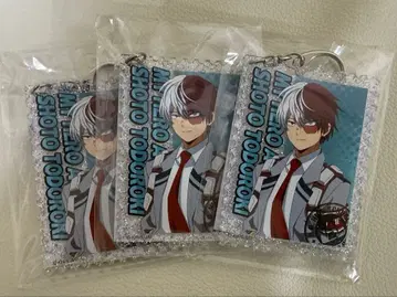 히로아카 유에이 고교 오픈 스쿨 미니게임 아크릴 키링 토도로키 3개