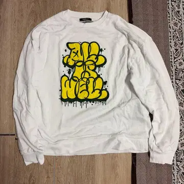 NOBLE PRODUCT 그래피티 맨투맨 L 사이즈