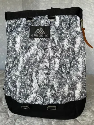 GREGORY 카모플라쥬 패턴 토트 겸 백팩