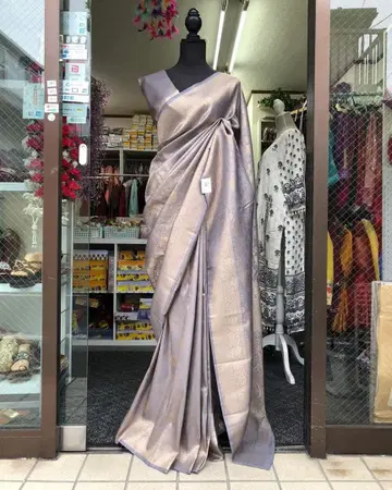 실버 샐리 실크 무늬